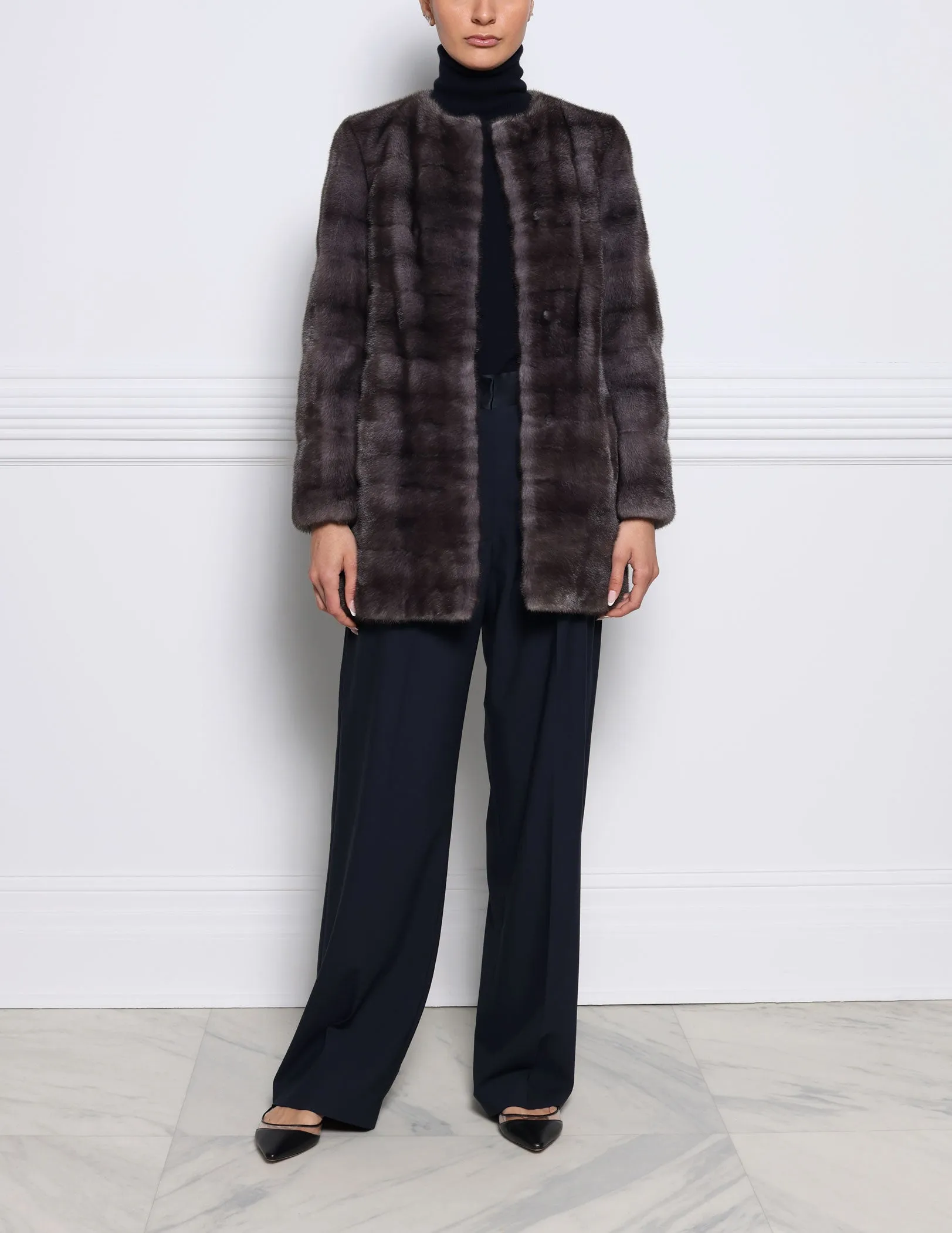 The Marlene Mink Fur Coat