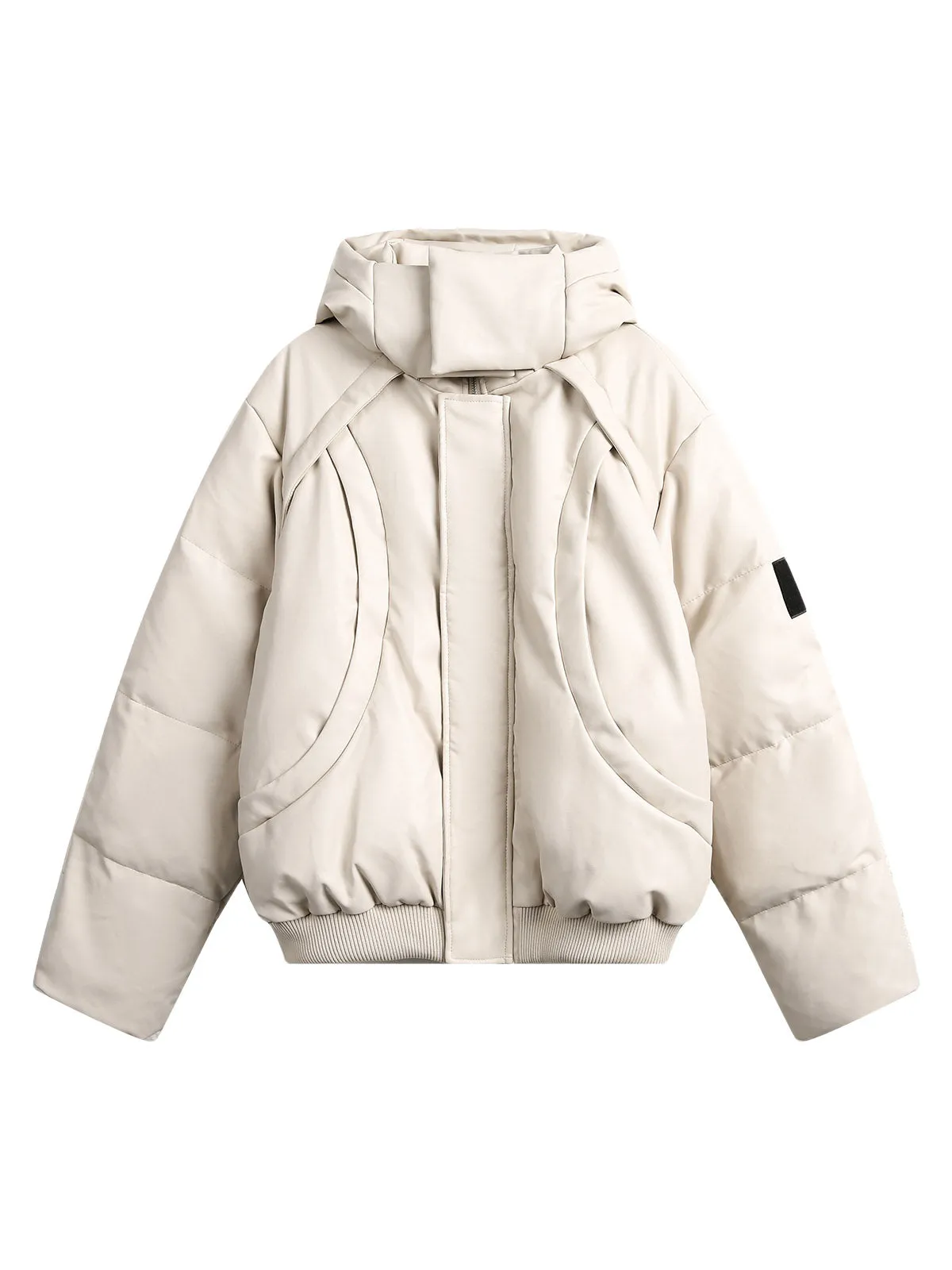 Thesupermade Deconstructed Quilted Puffer Jacket