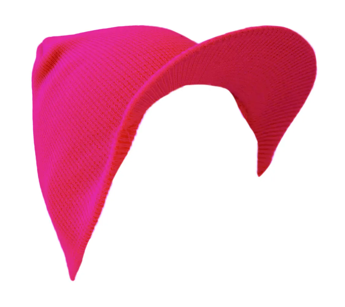 TopHeadwear Cuffless Beanie Cap with Visor