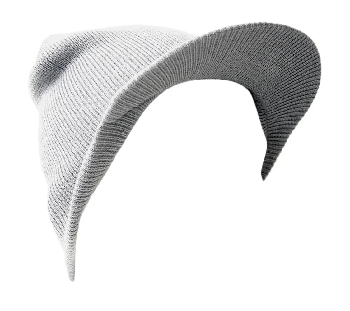 TopHeadwear Cuffless Beanie Cap with Visor