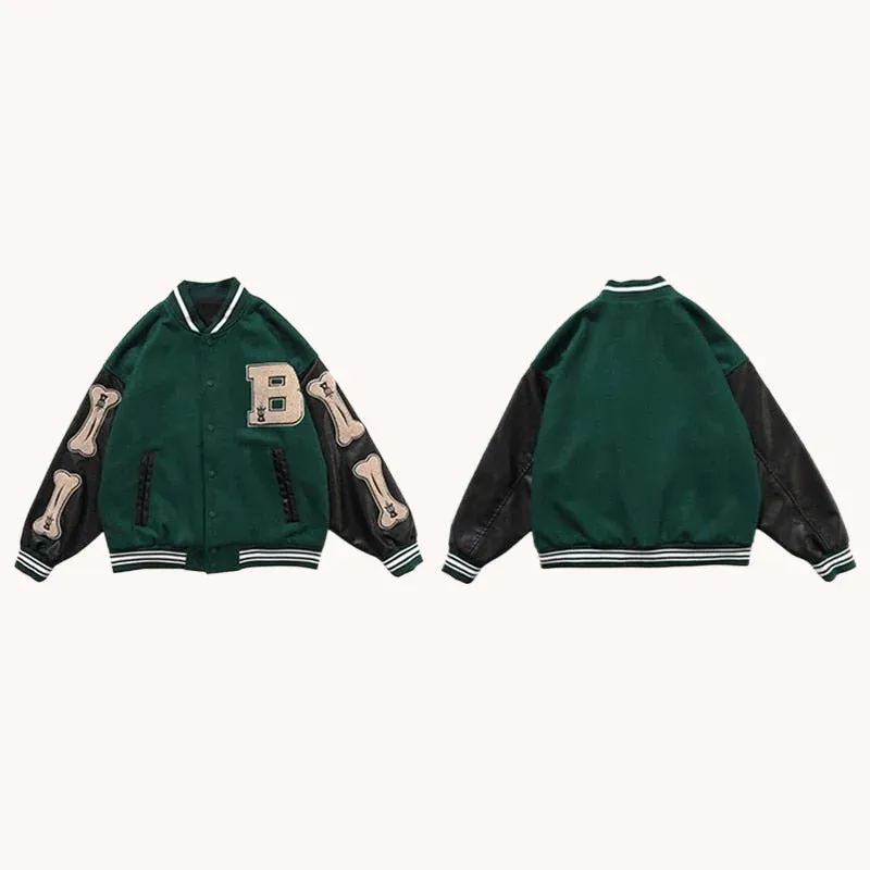 UG Bone Letter Jacket