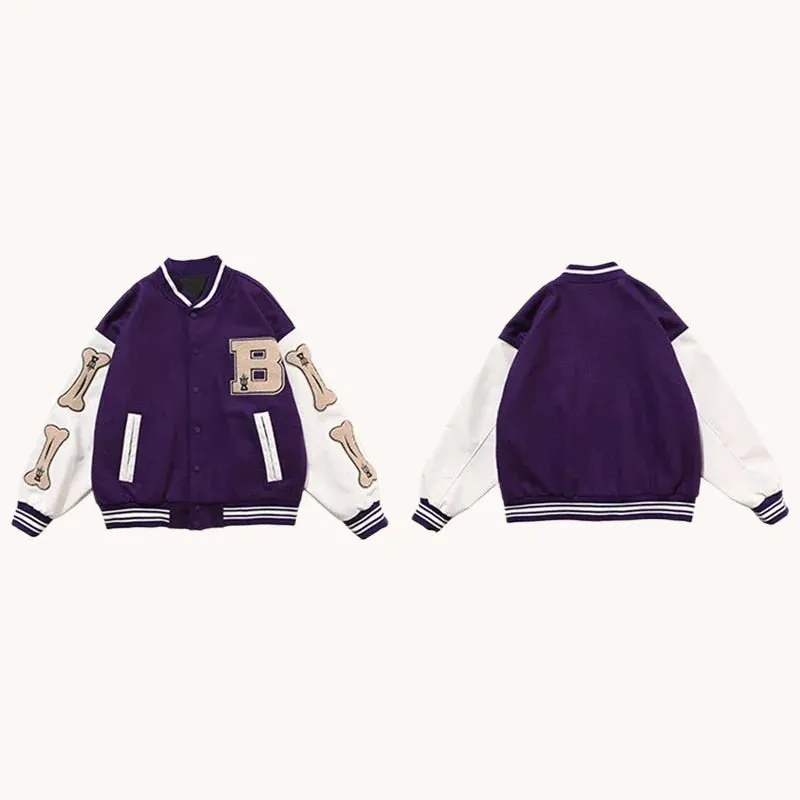 UG Bone Letter Jacket