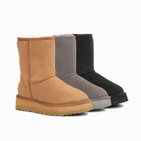 Ugg Classic Platform Short Boots (Water Resistant)