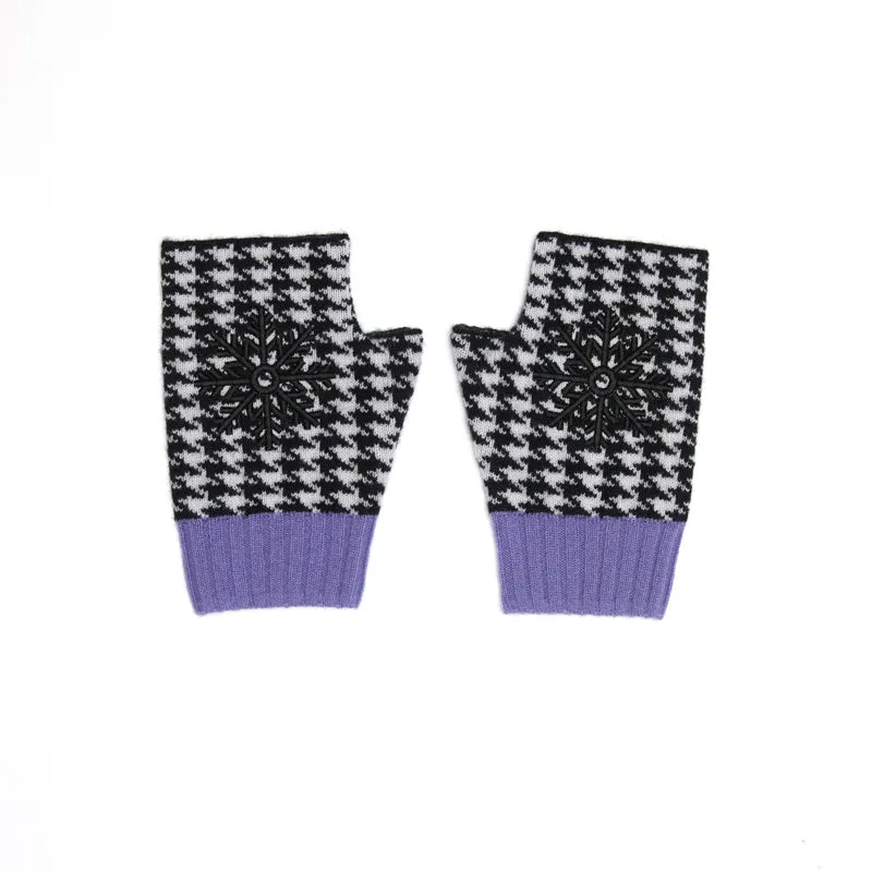 Ultra-Chic Fingerless Cashmere Gloves