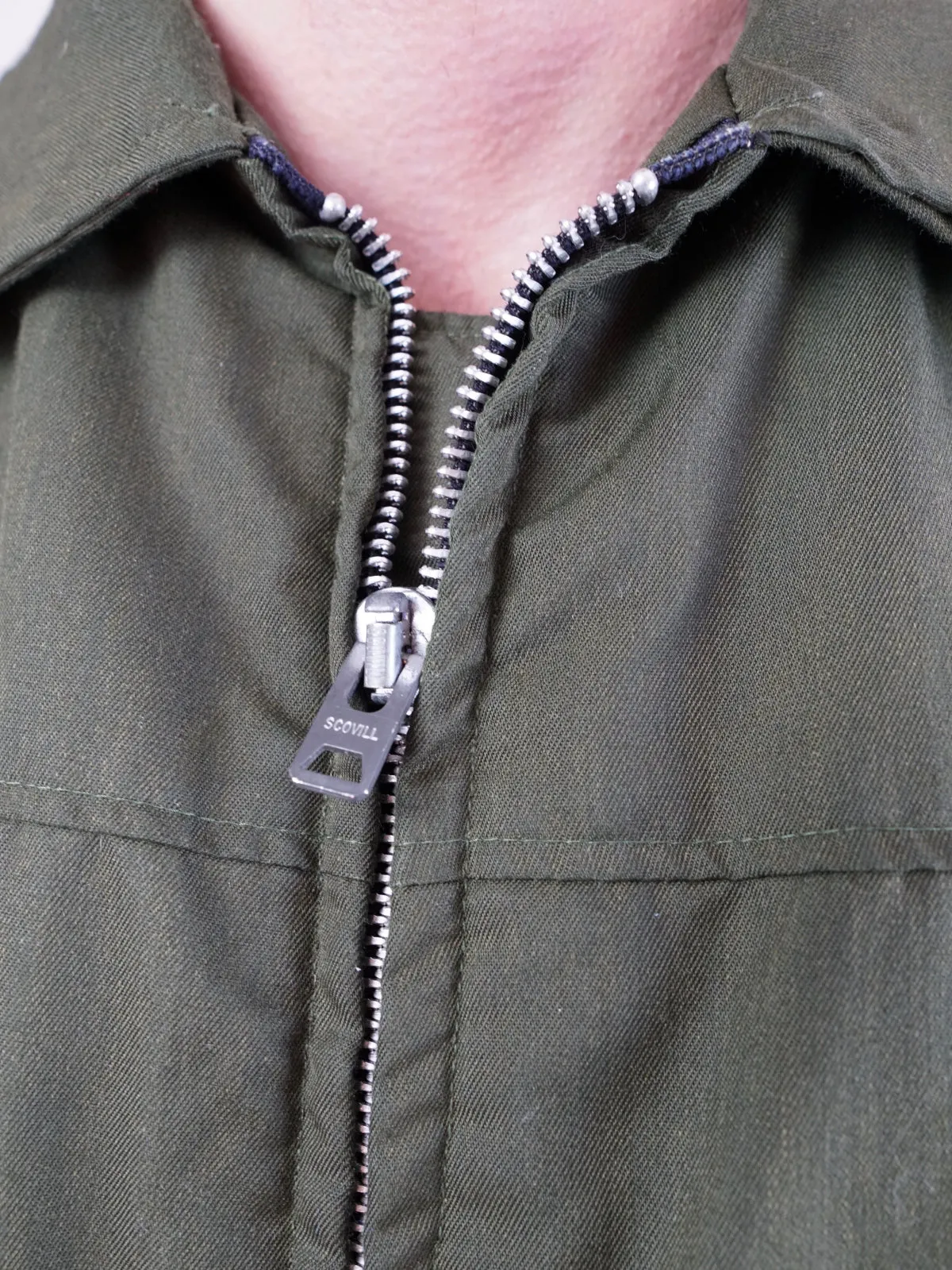 Vintage Army Green Workwear Jacket