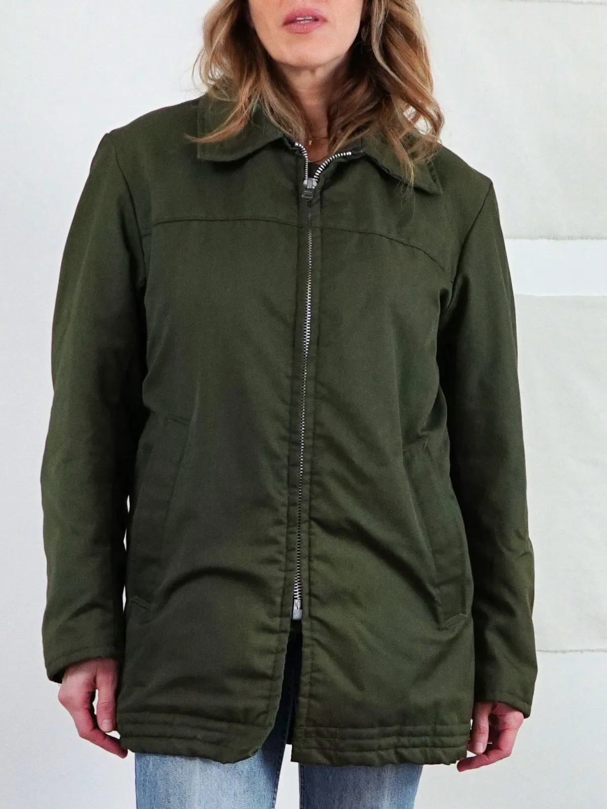 Vintage Army Green Workwear Jacket