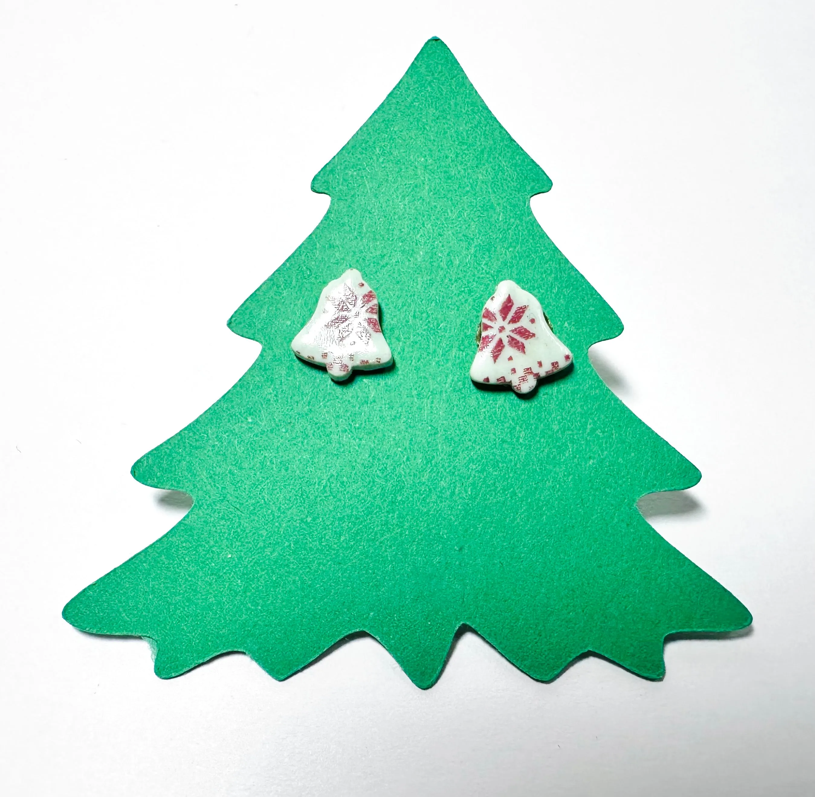 Winter Earrings/ Clay Earrings, Holiday Earrings/ Christmas Earrings- ON SALE!