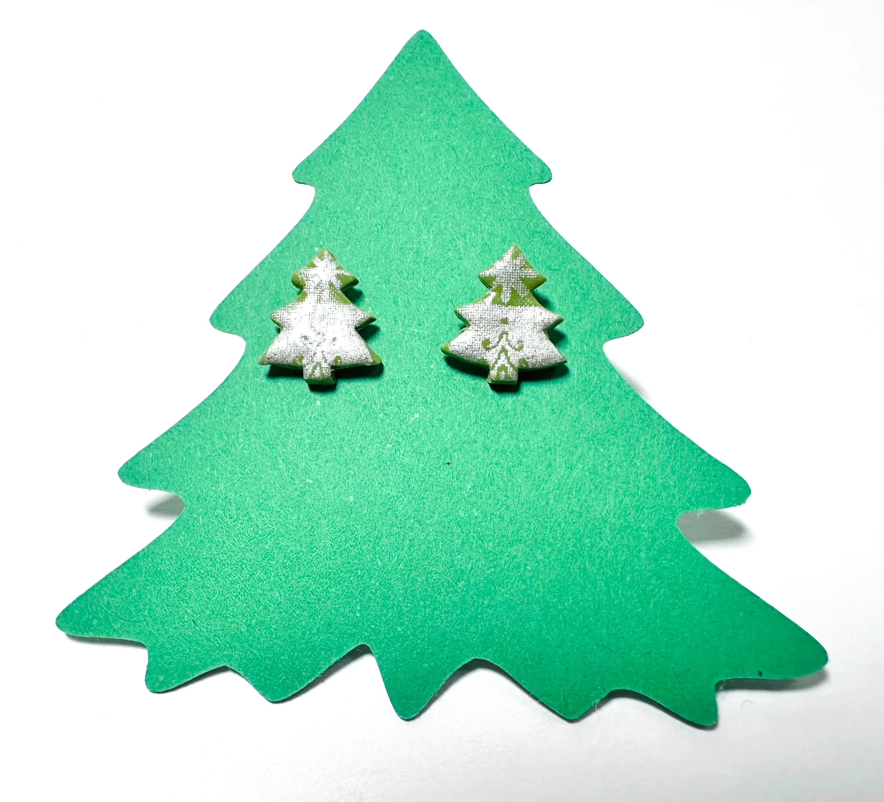 Winter Earrings/ Clay Earrings, Holiday Earrings/ Christmas Earrings- ON SALE!