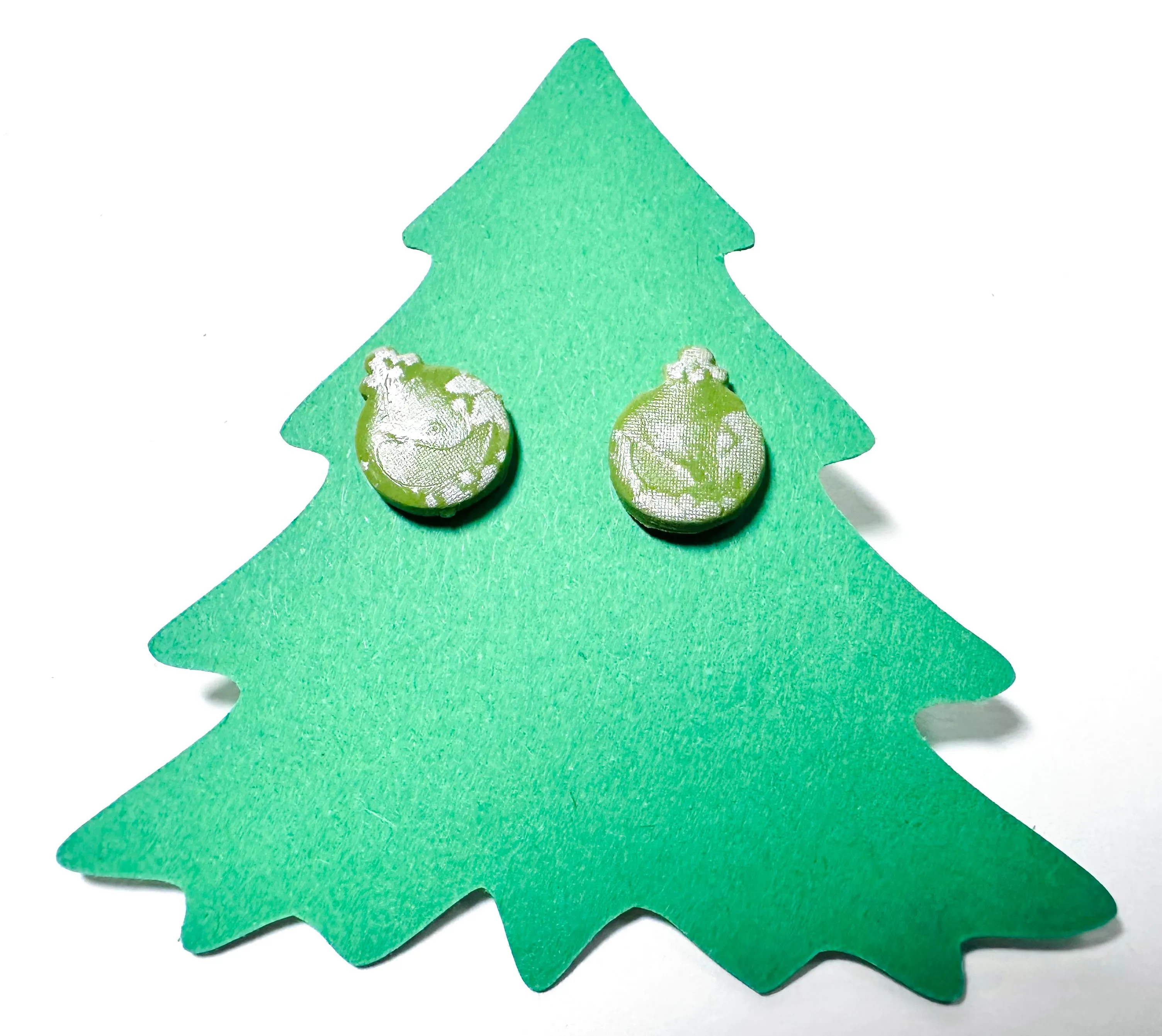 Winter Earrings/ Clay Earrings, Holiday Earrings/ Christmas Earrings- ON SALE!