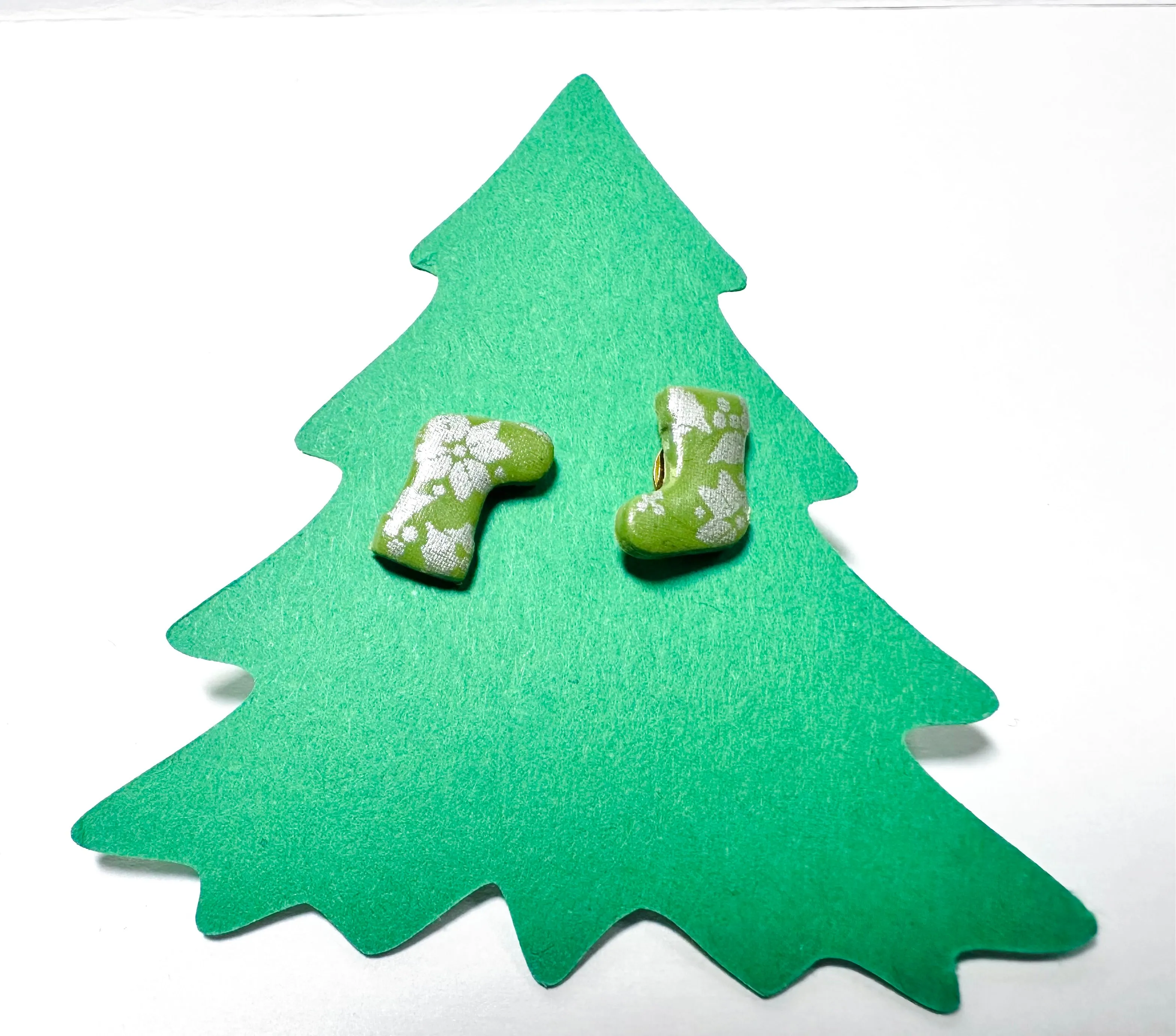 Winter Earrings/ Clay Earrings, Holiday Earrings/ Christmas Earrings- ON SALE!