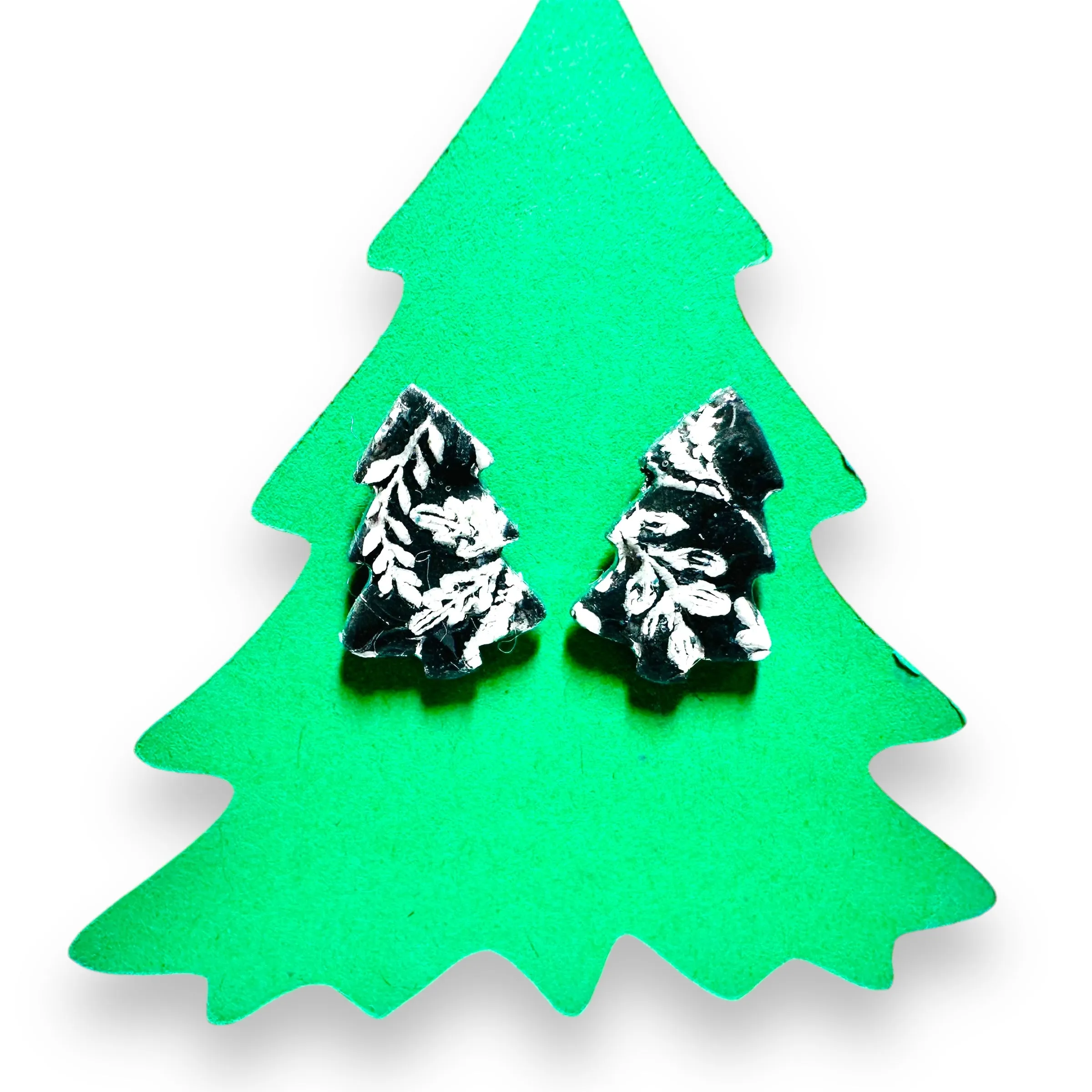 Winter Earrings/ Clay Earrings, Holiday Earrings/ Christmas Earrings- ON SALE!