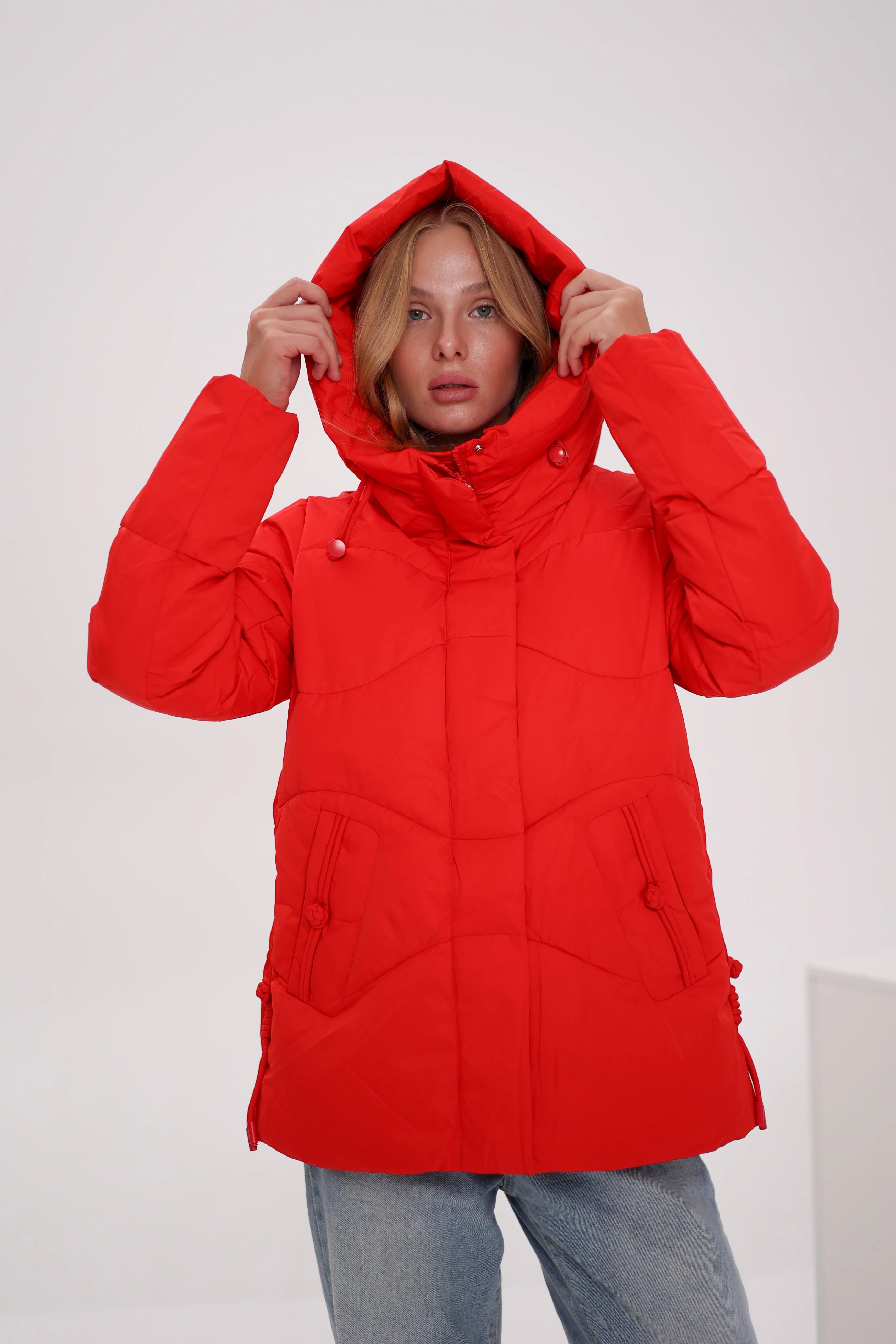 Winter Insulated Hooded Jacket