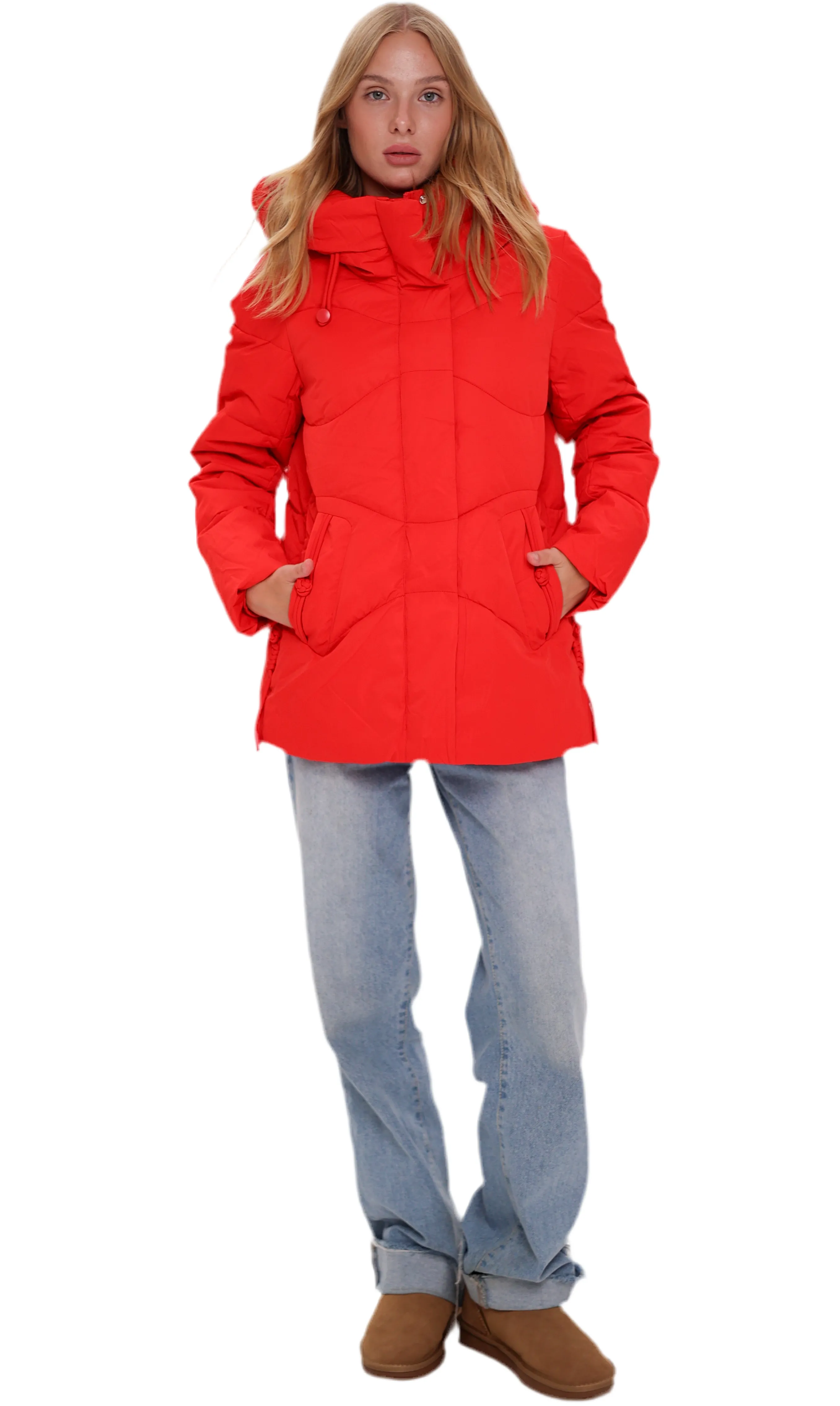 Winter Insulated Hooded Jacket