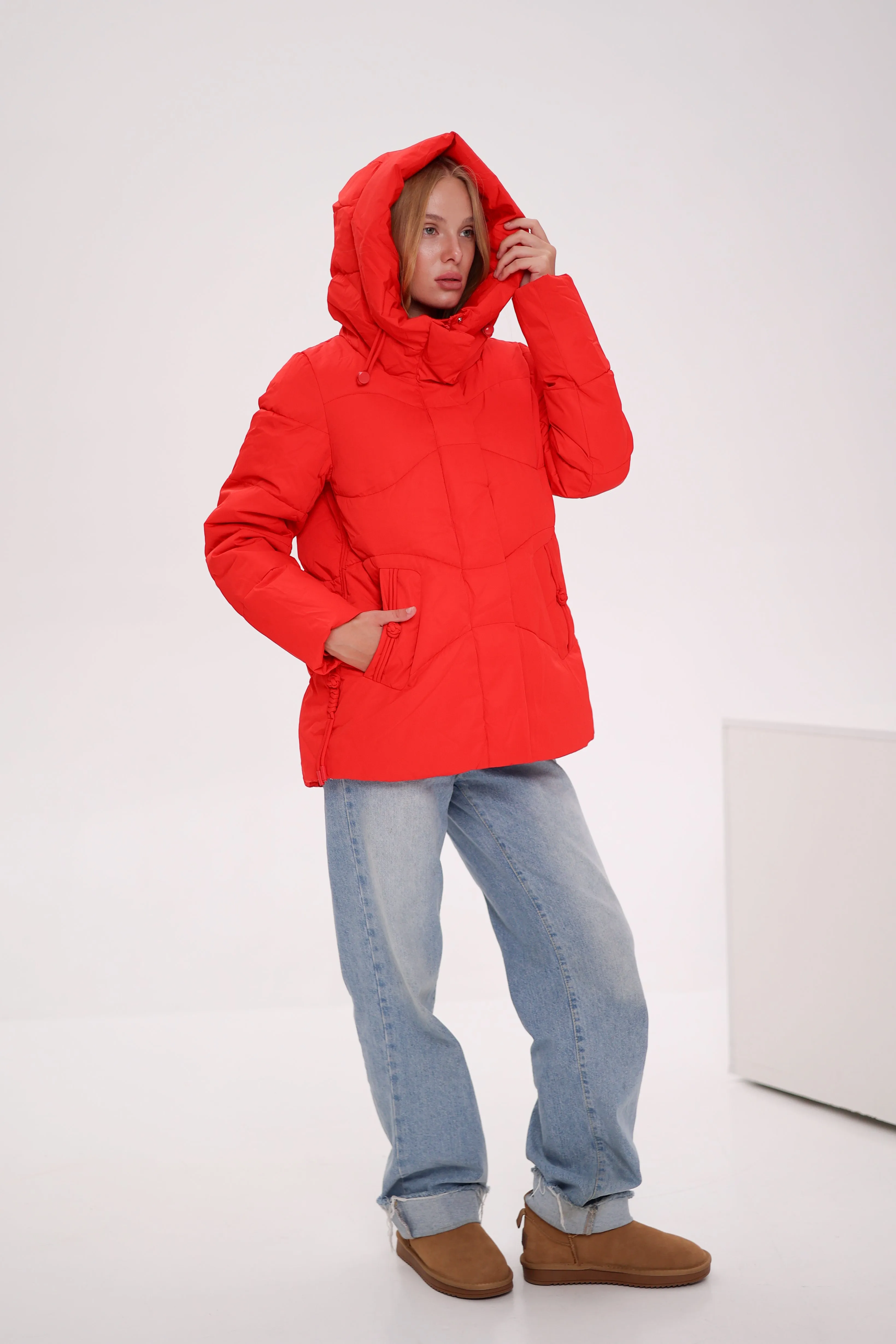 Winter Insulated Hooded Jacket