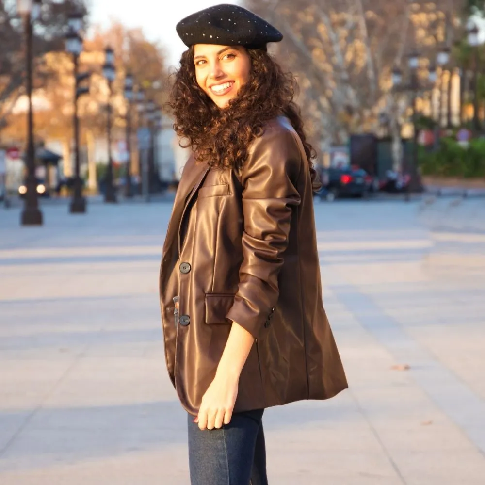 Women's Leather Coat | KC Leather - Rita