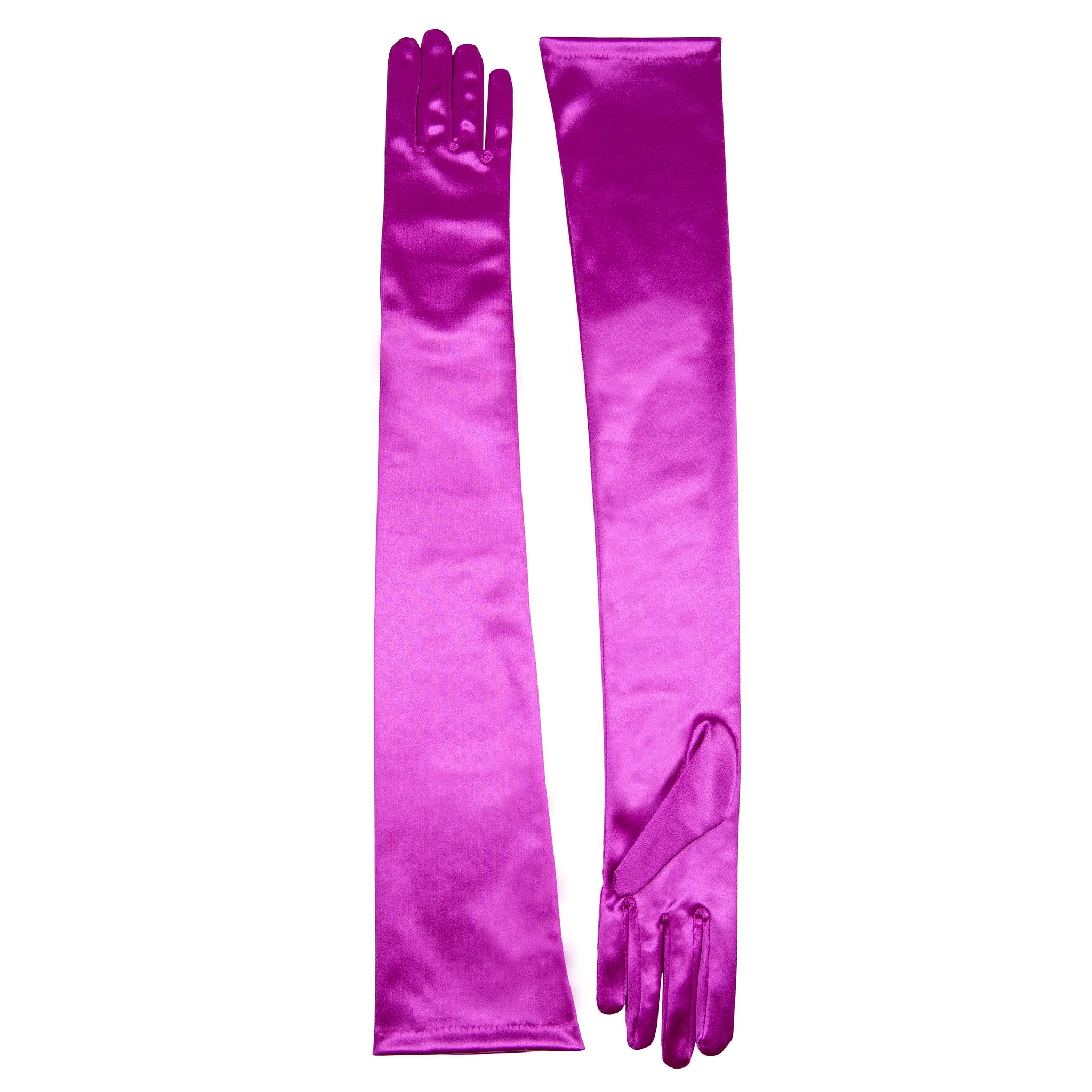 Women's Long Opera Satin Gloves