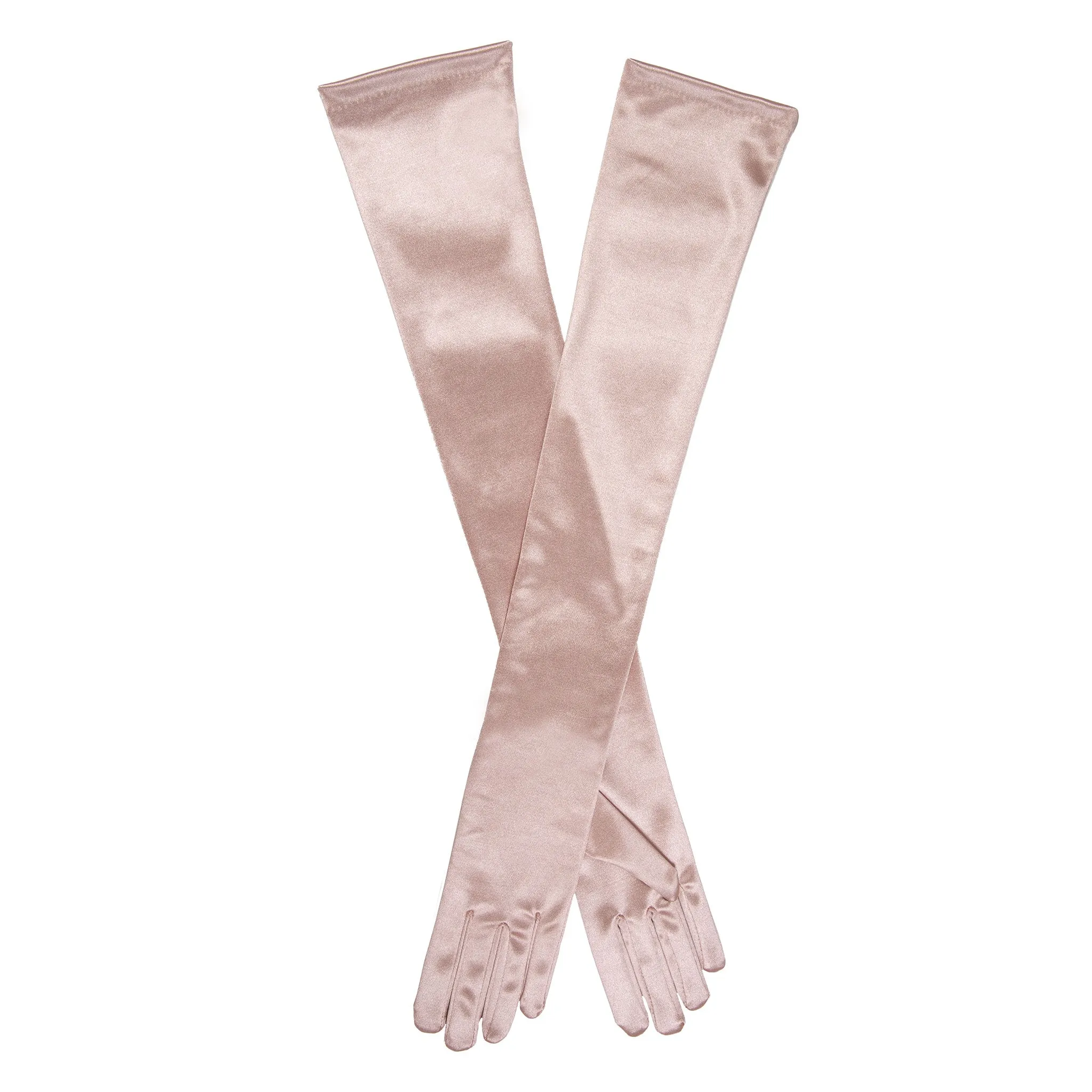 Women's Long Opera Satin Gloves