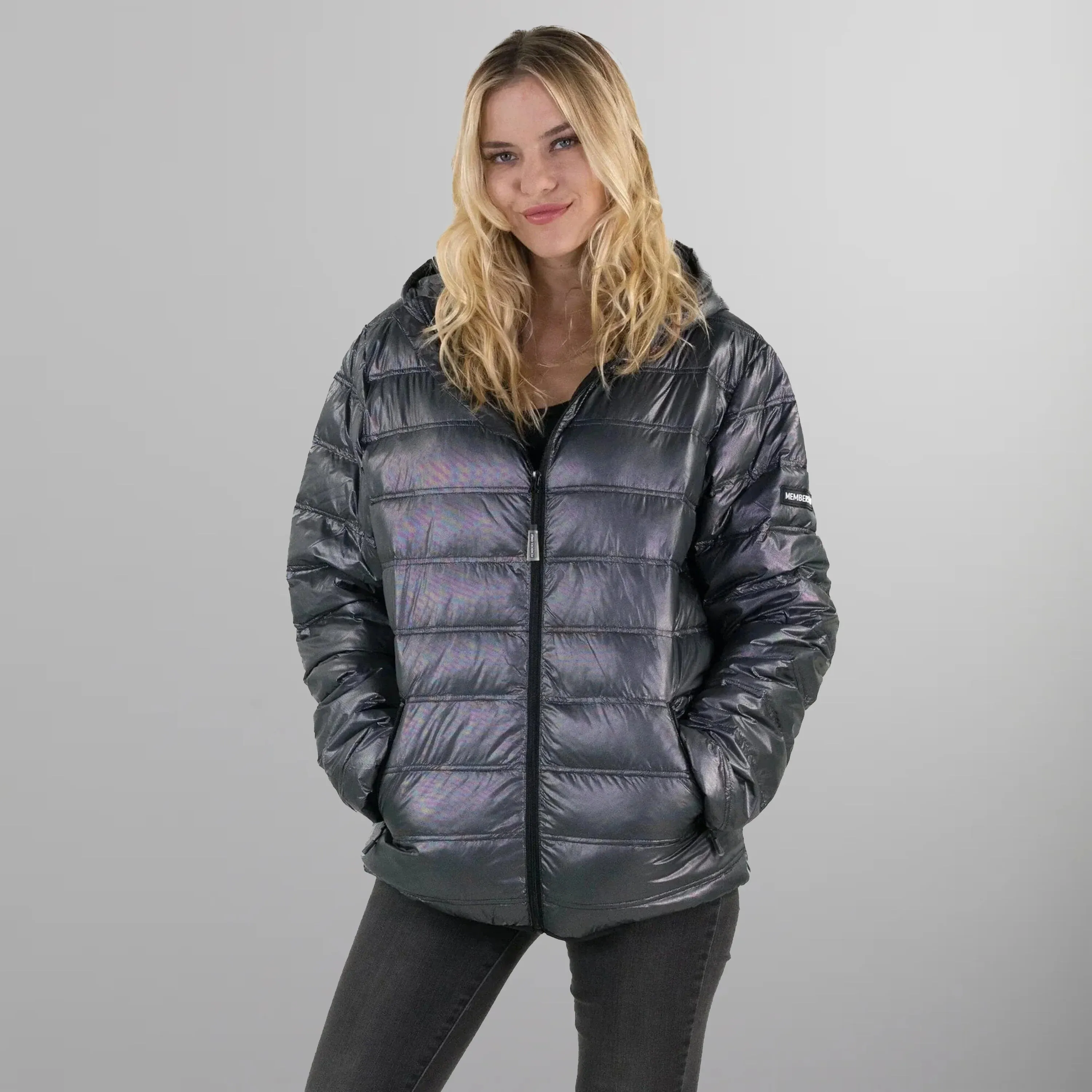 Women's Zip Front Puffer Oversized Jacket - FINAL SALE