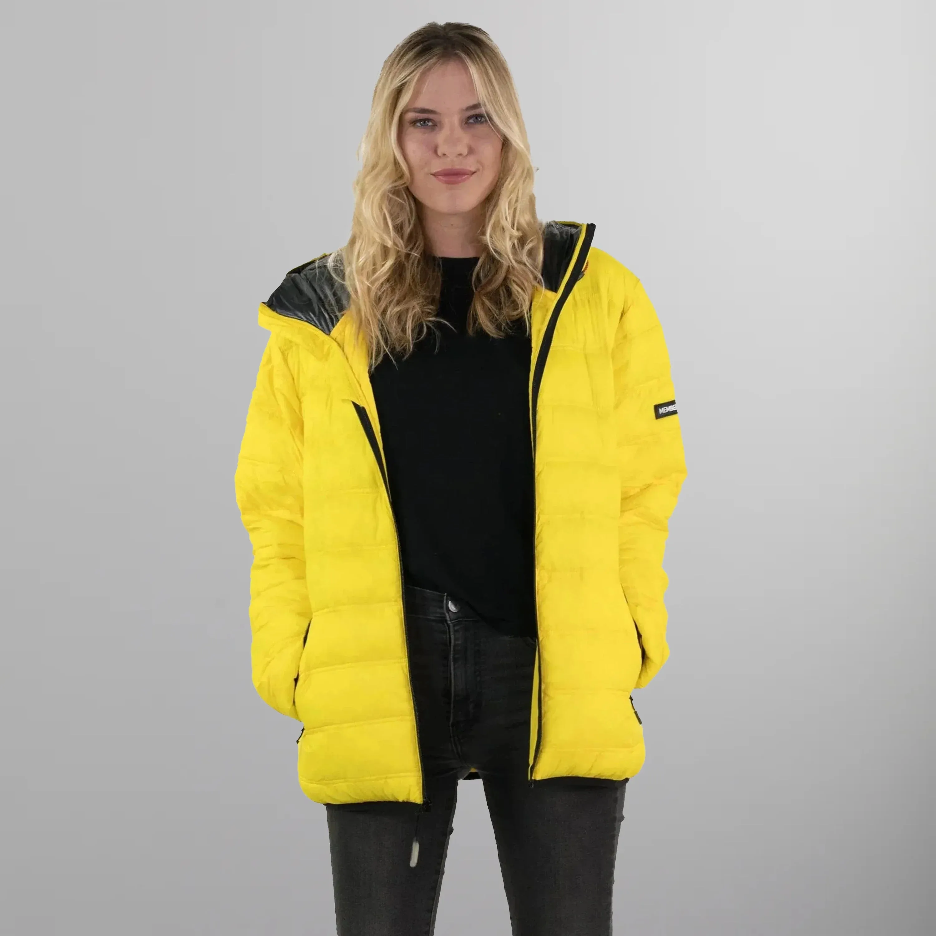 Women's Zip Front Puffer Oversized Jacket - FINAL SALE