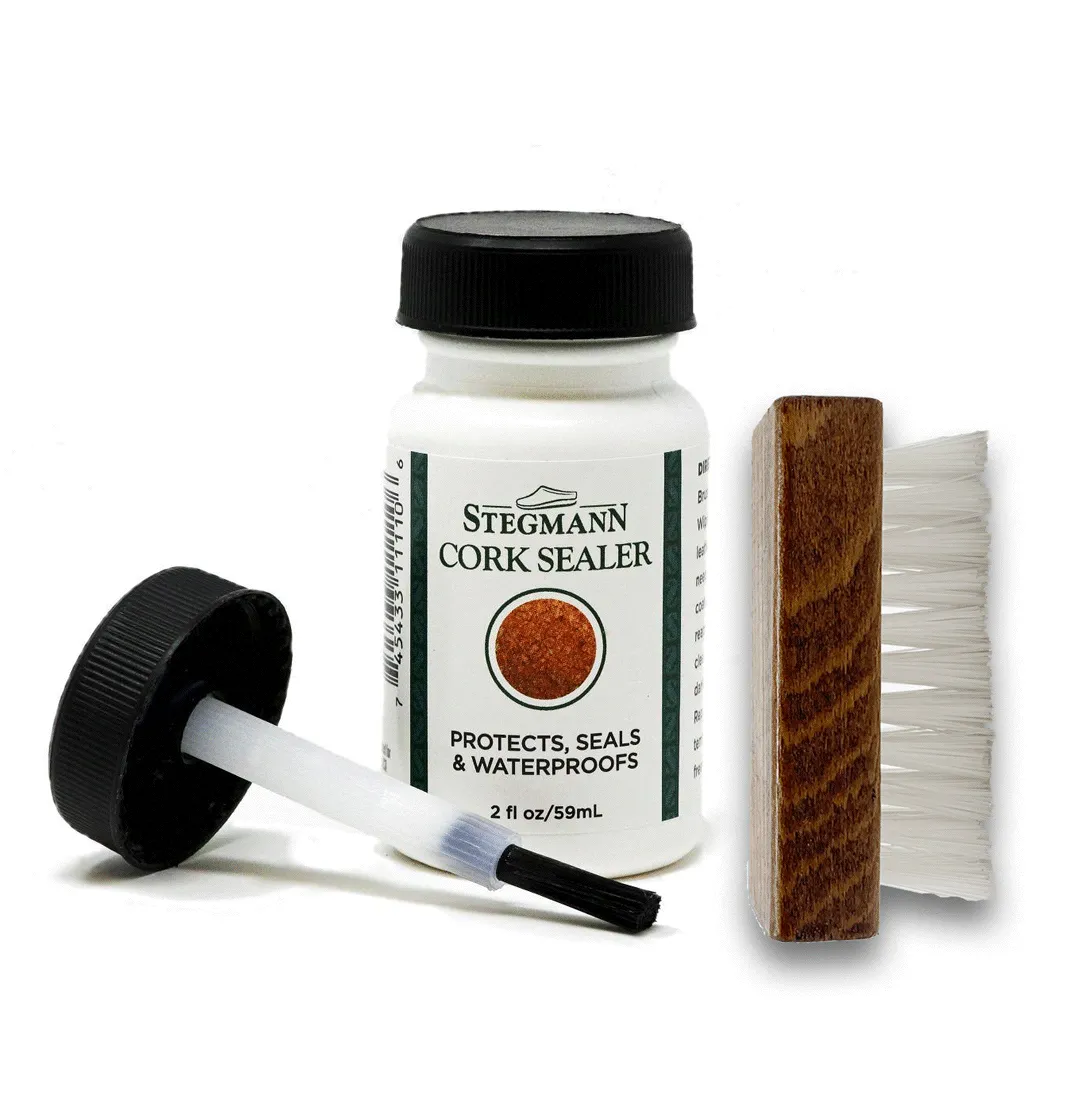 Wool & Cork Care Kit (Brush and Sealer)