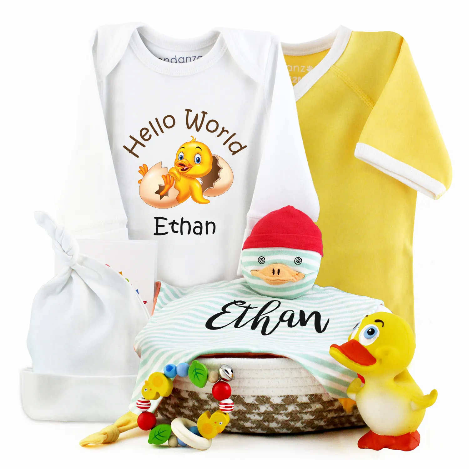 Zeronto Baby Gift Basket - Little Duckling