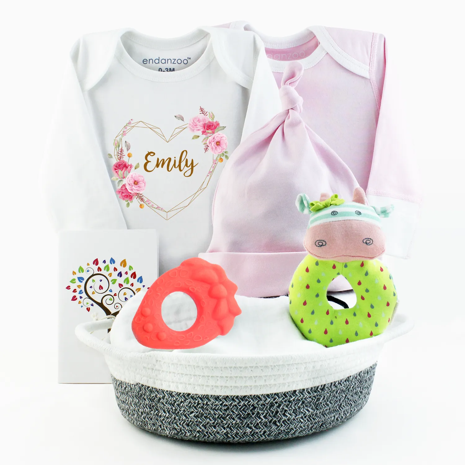 Zeronto Baby Girl Gift Basket - It's a Girl